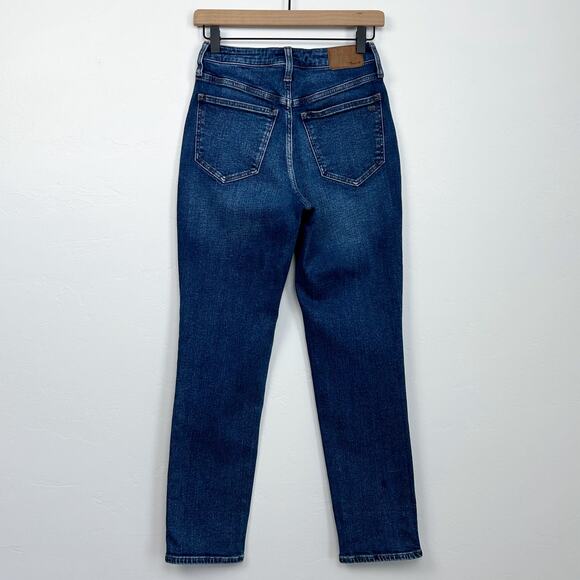 Madewell The Curvy Perfect Vintage Manford Wash Instacozy Jeans Size 24 - Picture 8 of 13